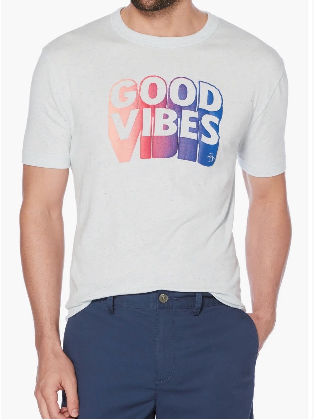 Good Vibes Graphic Tee - White